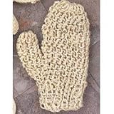 Natural SISAL fiber GLOVE Mitt SCRUBBER BATH shower exfoliate Body NEW