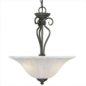 Brio Hanging Pendant in Bronze