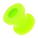 Neon Green Acrylic Screw On Flesh Tunnel - 2G - Sold as a Pair