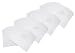 100 White Plastic Lined Paper Replacement Innersle