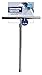 Grand Fusion Housewares Stainless Steel Shower Squeegee with TELESCOPING Handle EXTENDS to 23 INCHES