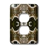 Jos Fauxtographee Abstract - Pitchers of Love Signed by a Heart - Light Switch Covers - 2 plug outlet cover