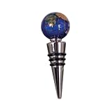 Review Katarina Jewelry  / Individual Lapis/Silver Wine Bottle Stopper in Genuine Gemstone