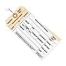 0 - 499 Wired Inventory Tag 3 Part Carbonless