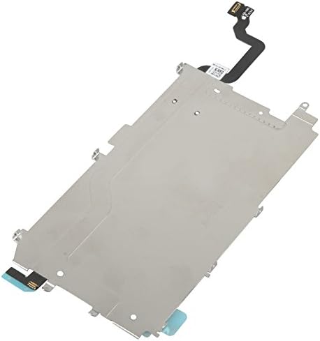 HKYRD Metal Backplate Shield + Home Button Extend Flex Cable for 4.7 Inch Iphone 6