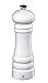 Zassenhaus Berlin Pepper Mill Lacquered Beechwood Gloss White Finish 18 cm