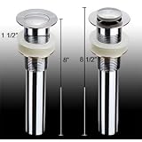 Buy 1 1 2 Kitchen Bathtub Sink Pop-Up Drain Stopper Chrome by MEGA BRAND