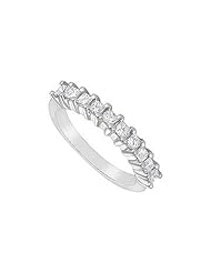 Diamond Ring 14K White Gold - 0.50 CT Diamonds