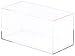 12 Clear Acrylic Display Cases (With No Beveled Edge) For 1:32 Scale Cars - 7.875