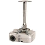 Projector Ceiling/wall Mount 12.8IN-17.3IN Adjustable Extension (Silver)