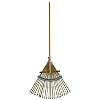 Flexrake CFP18 18-Inch Bamboo Rake with 48-Inch Wood Handle