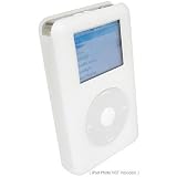 Apple iPod 4G Photo (30GB) FlexiSkin - The Soft Low-Profile Case (Frosted Clear (with clip))