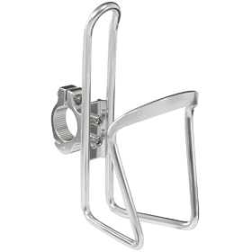 Avenir Handlebar Bicycle Bottle Cage (Silver, 25.4 Inch X 1 Inch)