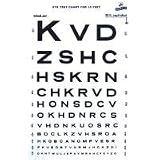 Snellen Type Plastic Eye Chart - 10'