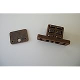 Extra Strong, High Magnetic Catch (2 Pk) - Brown/Bronze
