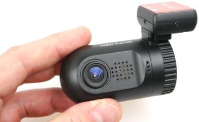 Mini 0803 With GPS Logger | Ships from USA | Ambarella A7LA50D Chipset 5M pixel CMOS Car DVR Recorder + High Resolution Full HD 1296P 30 FPS, G-sensor License Plate + 143 Degree Wide Angle View + GPS Logger