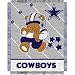 Dallas Cowboys Woven Jacquard Baby Throw