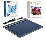 Adesso CT-Z12A 10x6 Widescreen Ultra Slim Graphics Tablet with Adobe Photoshop Elements 7.0