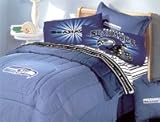 NFL Seattle Seahawks - Denim Football Bedding Comforter - Queen Bed