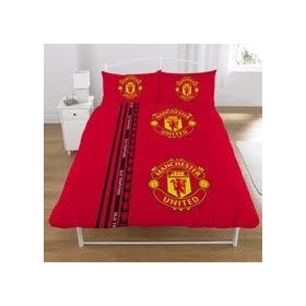 Manchester United Football Double Bed Duvet Cover pm