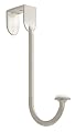 Liberty Hardware BBF430Z-SN-U Single Over-the-Door Hook, Satin Nickel