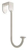 Liberty Hardware BBF430Z-SN-U Single Over-the-Door Hook, Satin Nickel