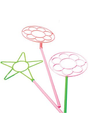 12 Neon Bubble Wands 24 Inches-image