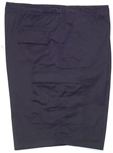 BDU Short - Poly / Cotton Twill (XXX-Large, Black)