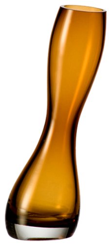 Leonardo 040858 Vase Beat 20 cm braun Preisvergleich