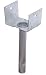 Elevated Post Base - Ebg44-Tz 4X4 Elevate Post Base