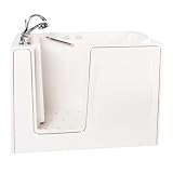 50" x 26" Jetted Liberty Walk In Tub Handing: Right, Color: Almond, Deck Extension: No