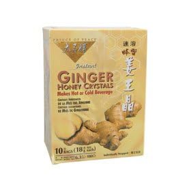 Ginger Honey Crystals 10 pkts, Box