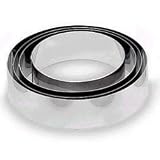 Cake Ring Stainless Steel 10 diam. 2-3/8  deep