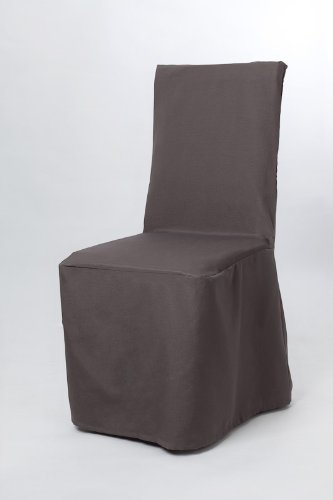 Elegante Stuhlhusse mit Reissverschluss