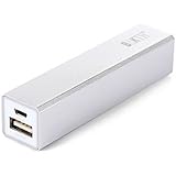 BAKTH 3200mAh Mini Portable Power Bank Charger for Smart Phones - Silver[18-Month-Warranty]