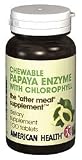 Papaya Enzyme with Chlorophyll by American Health - 100 Tablets