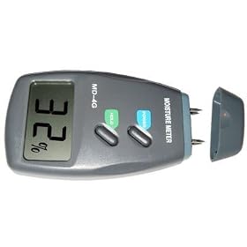HQRP MD-4G Wood / Firewood Moisture Meter - Wood, Firewood, Wall Damp Meter and Home Inspection Tool