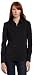 Shoulder Pads - BCBGeneration Womens Shoulder Pad Button Down Top, Black, Large