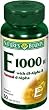 Vitamin E 1000 IU Softgels With Natural D-Alpha, By Natures Bounty - 50 Softgels