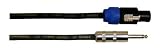 CBI Speaker Cable 14 Gauge Speakon to 1/4 Inch - 25 Foot