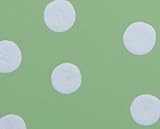 The Happy Closet Baby Closet Dividers, Green and White Dots
