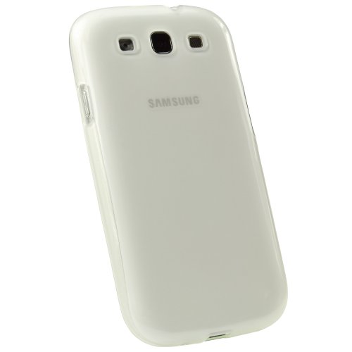 igadgitz Clear Glossy Durable Crystal Gel Skin (TPU) Case Cover for Samsung Galaxy S3 III i9300 Android Smartphone Cell Phone + Screen Protector (Compatible with all carriers incl AT&T, Sprint Nextel, T-mobile & Verizon Wireless)