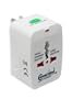 Connectland CL-AC-PWADPT Universal Travel Power Adaptor, 4 Electrical Power Plugs for US-UK-Australia-Europe