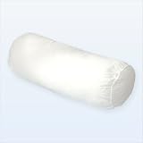 Deluxe Cervical Pillow Roll in White