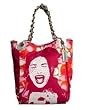 Coach Limited Edition Parker Nylon Laughing Girl Bucket Bag Purse Tote 13405