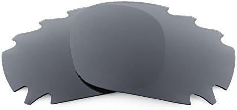Revant Replacement Lenses for Oakley Racing Jacket (Vented) Polarized Smoke Grey Asian Fit