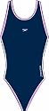 Speedo Girls Endurance + Pulseback in Navy
