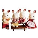 Calico Critters Hopscotch Rabbit Family