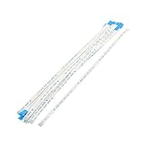 uxcell 柔軟フラットケーブル　データケーブル　ホワイト　Aタイプ　20個入 4ピン