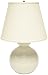 Haeger Potteries White Bristol Bottle Ceramic Table Lamp